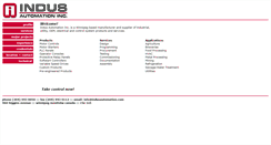 Desktop Screenshot of indusautomation.com